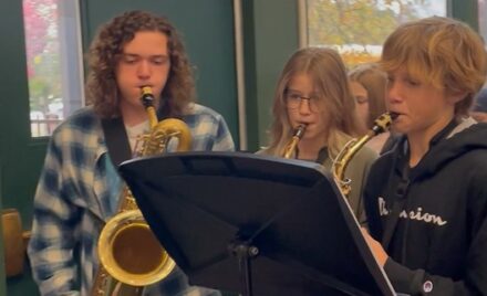 McCarthy Lobby Band performs Ghostbusters