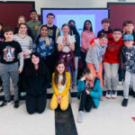 Chelmsford High School Ecology Club visits McCarthy Middle School