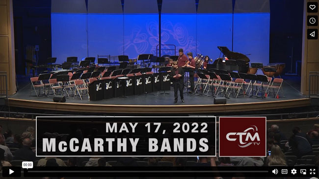 McCarthy Middle School Bands-May 17, 2023