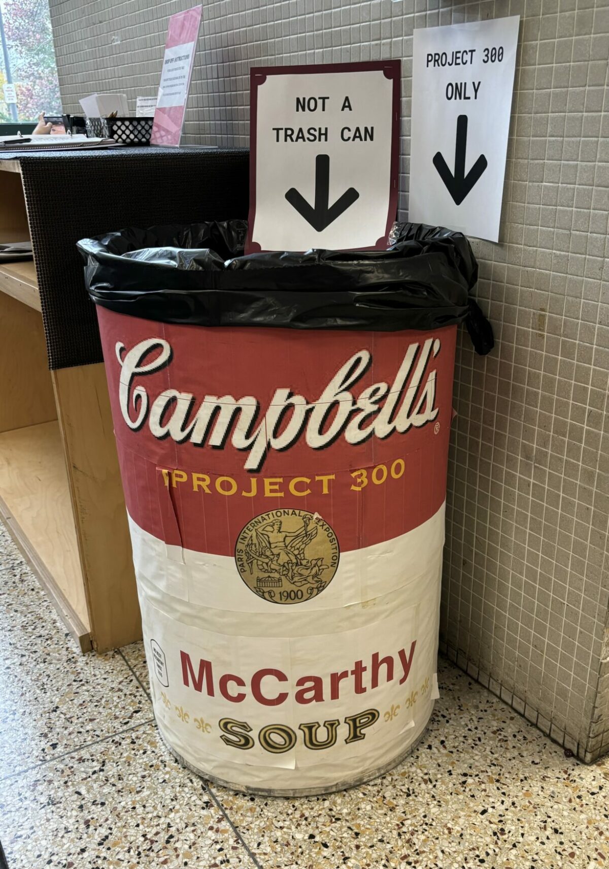 Project 300 McCarthy Middle School kicks off Project 300 - McCarthy Middle School