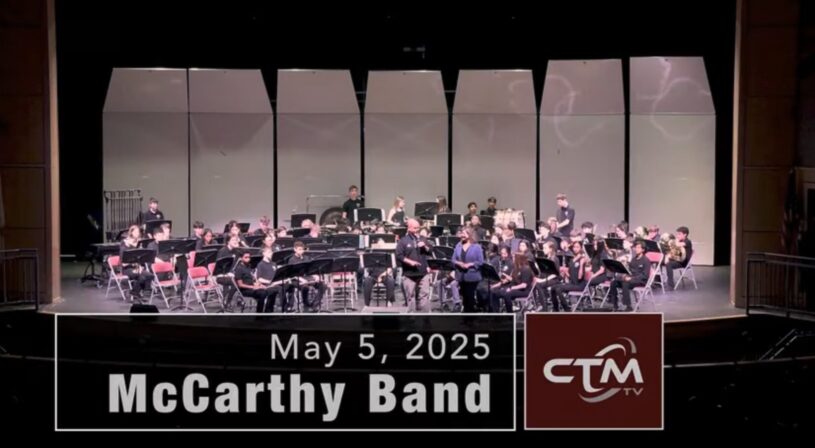 WATCH: McCarthy Middle School Spring Band Concert