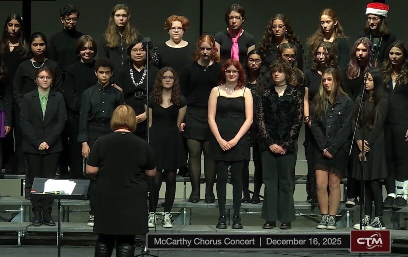 McCarthy Middle School Winter Chorus Concert - Tuesday, December 16, 2025