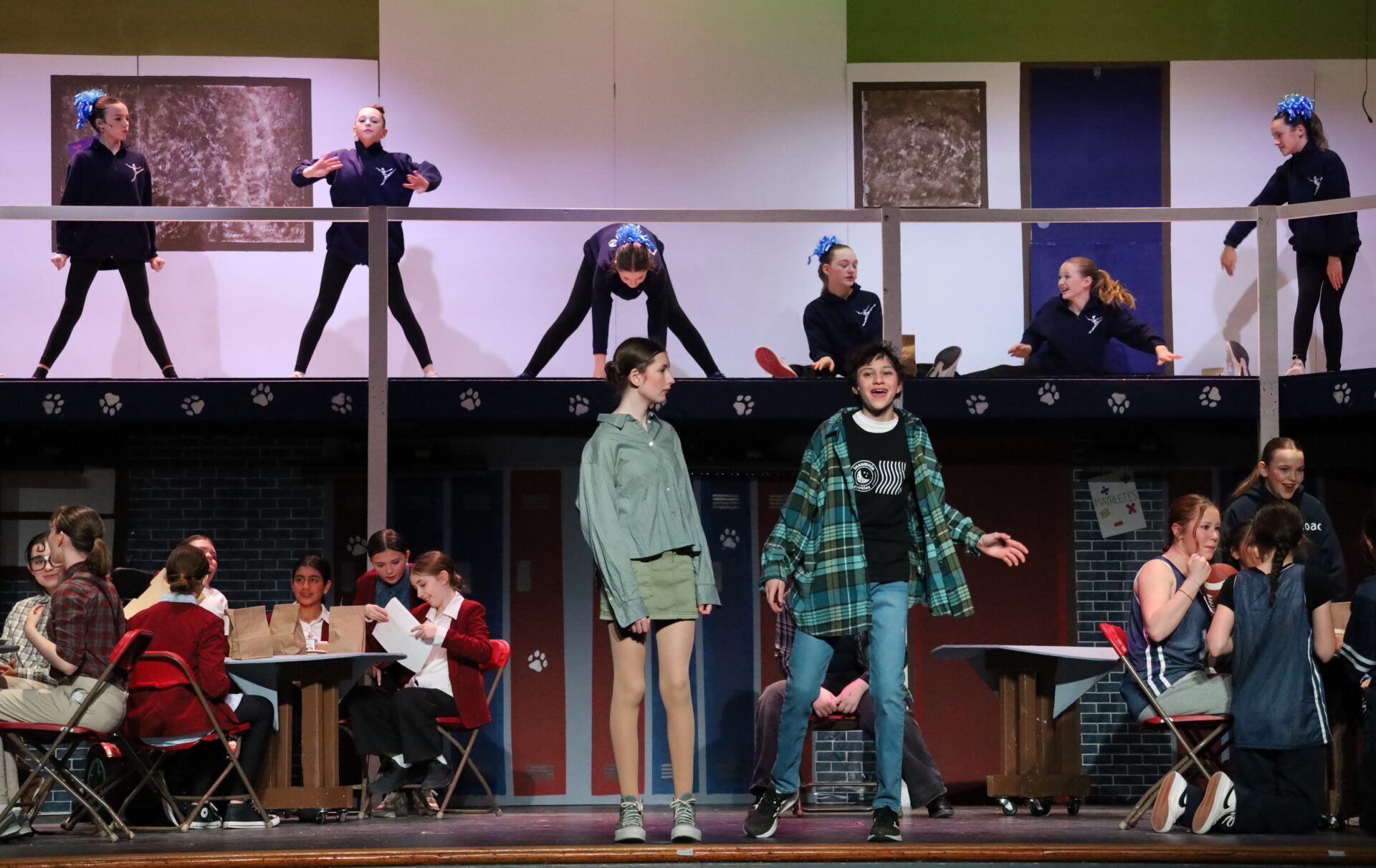 IMG_8941 Dress rehearsal for McCarthy Middle School Drama Club's production of "Mean Girls, Jr." was held on Thursday, Jan. 29, 2026.