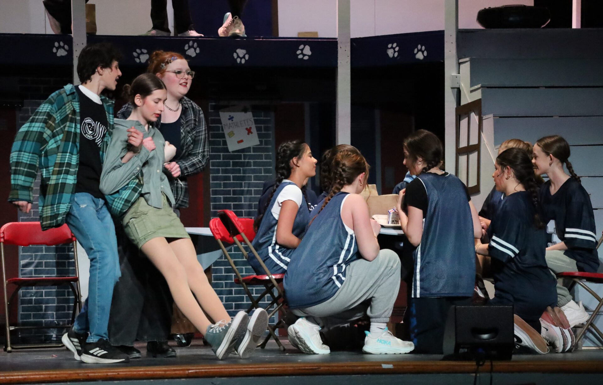 IMG_8943 Dress rehearsal for McCarthy Middle School Drama Club's production of "Mean Girls, Jr." was held on Thursday, Jan. 29, 2026.