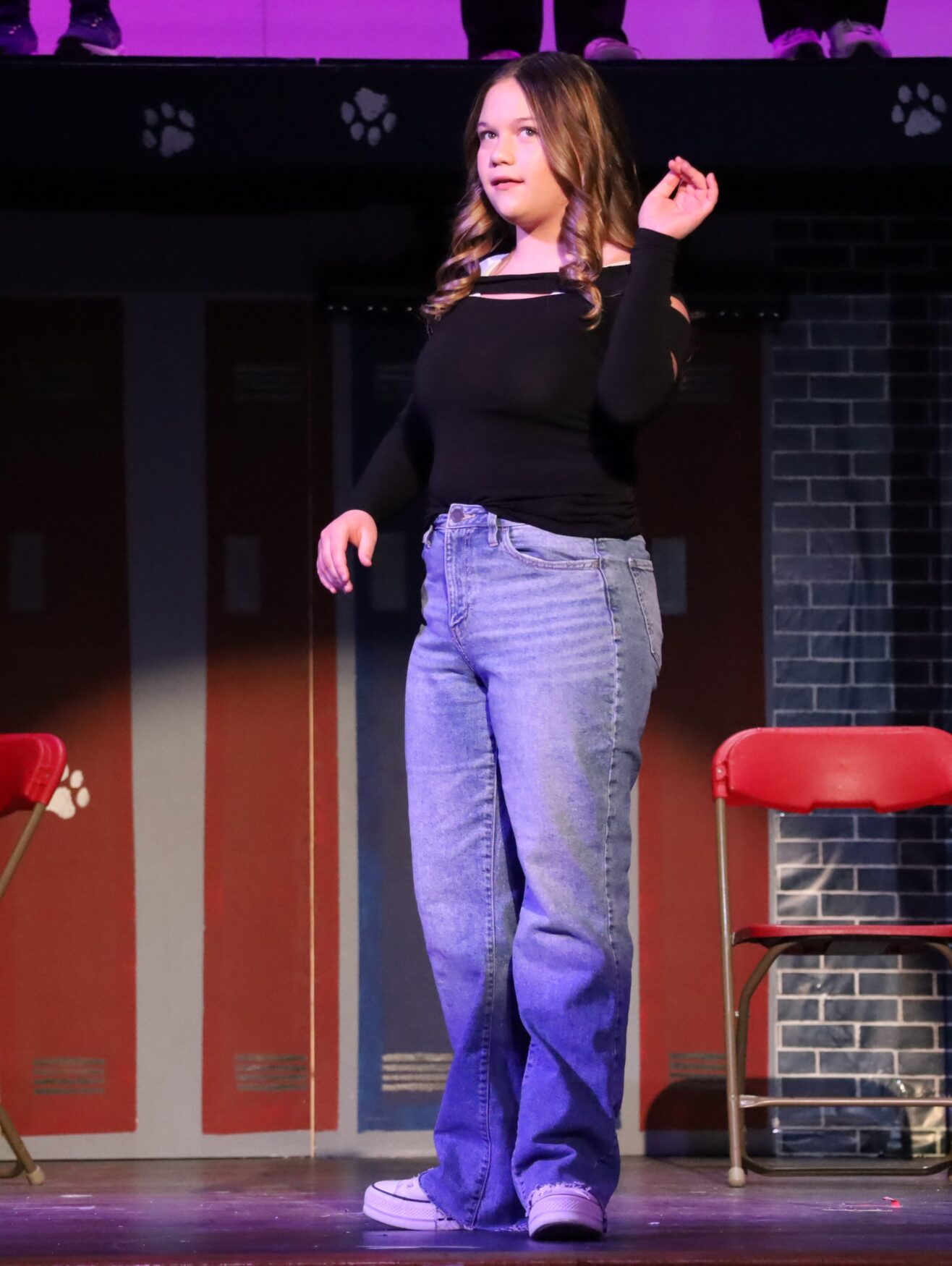 IMG_8946 Dress rehearsal for McCarthy Middle School Drama Club's production of "Mean Girls, Jr." was held on Thursday, Jan. 29, 2026.