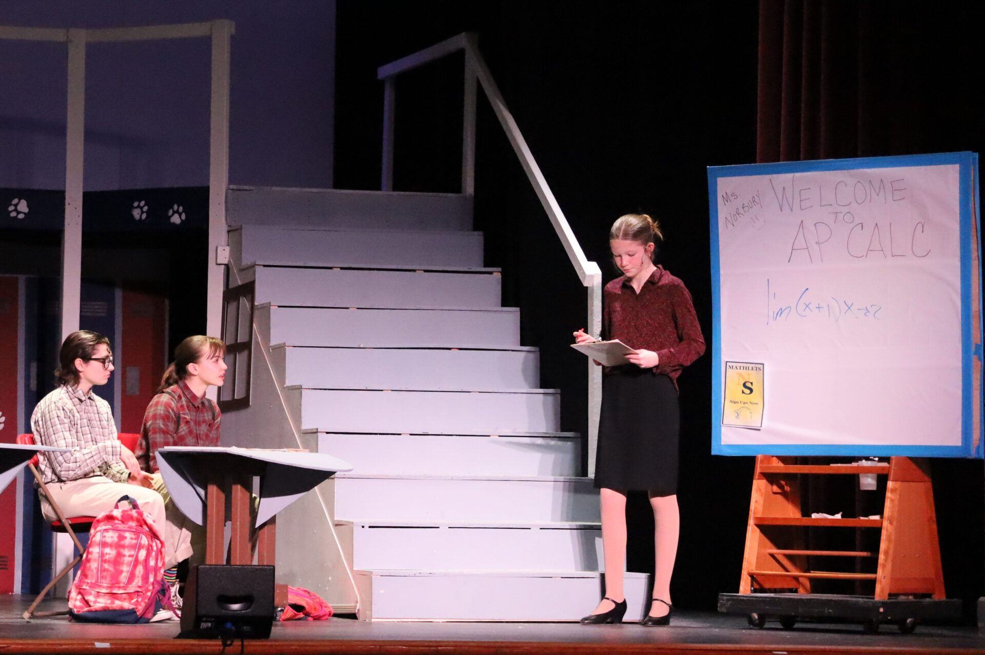 IMG_8952 Dress rehearsal for McCarthy Middle School Drama Club's production of "Mean Girls, Jr." was held on Thursday, Jan. 29, 2026.