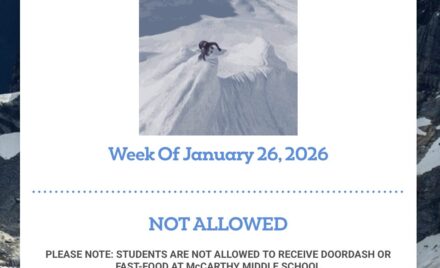 McCarthy Newsletter - January 26, 2026