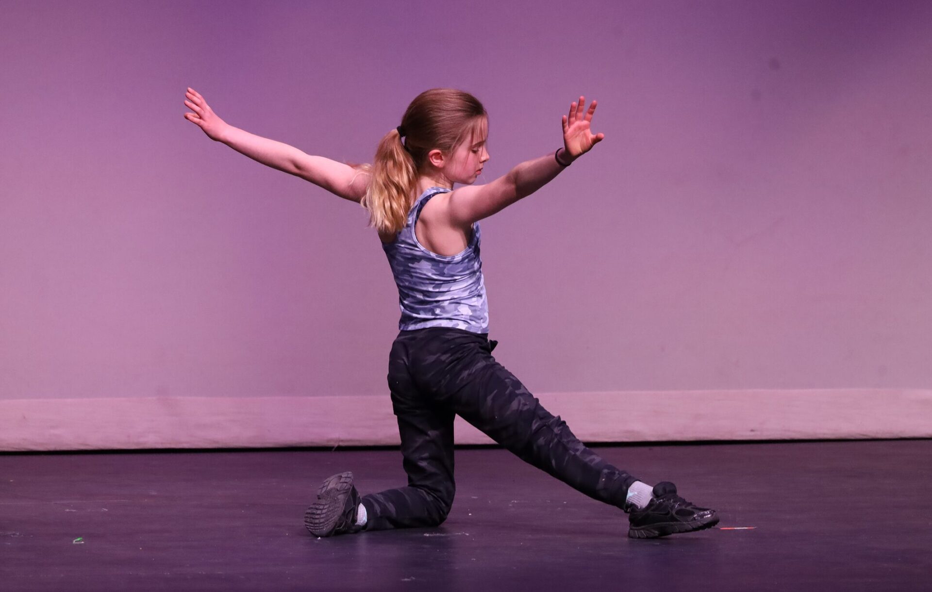 Parker Middle School students showcase their talents during rehearsals for the Showboat on Thursday, May 14, 2026.