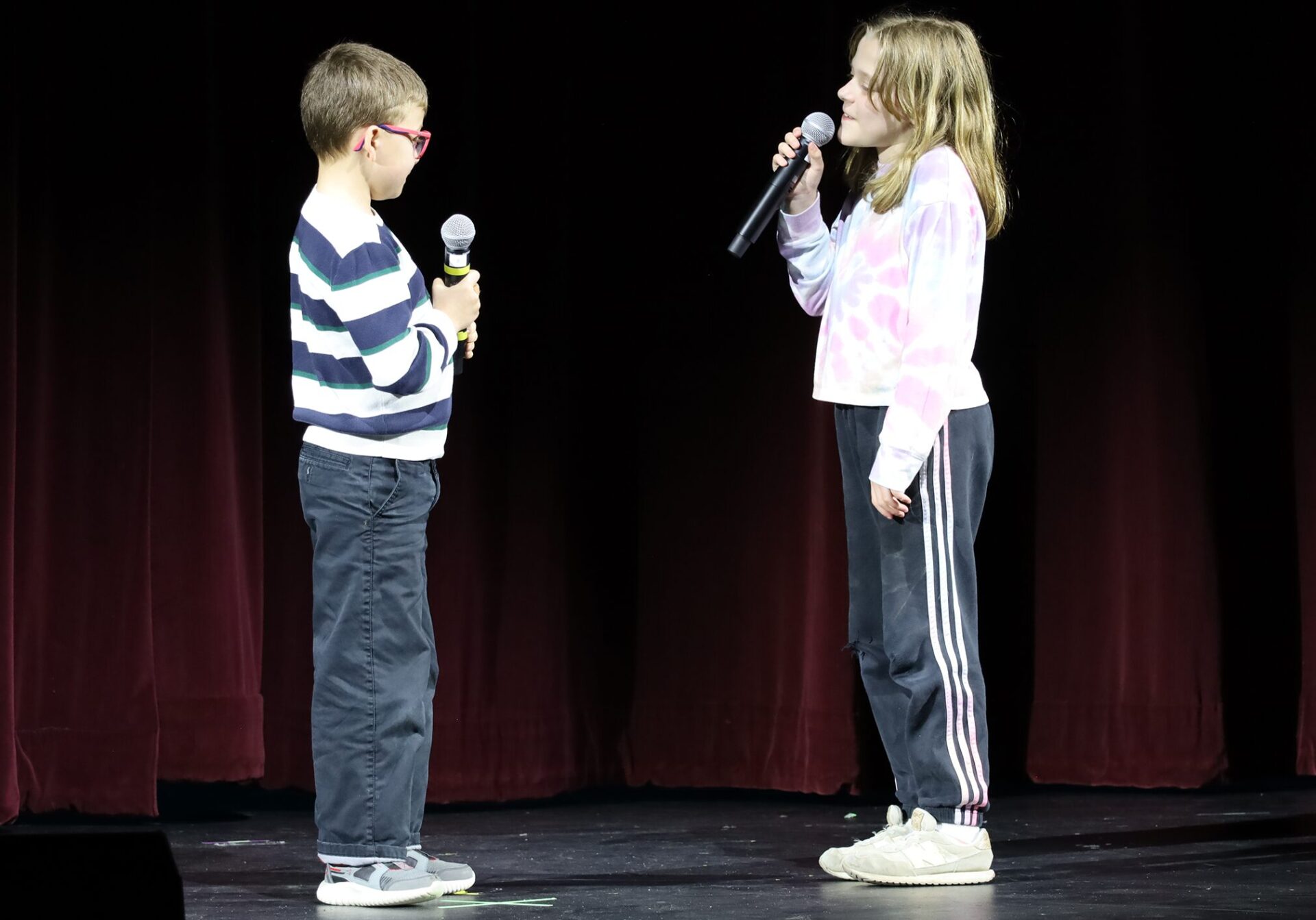 Parker Middle School students showcase their talents during rehearsals for the Showboat on Thursday, May 14, 2026.