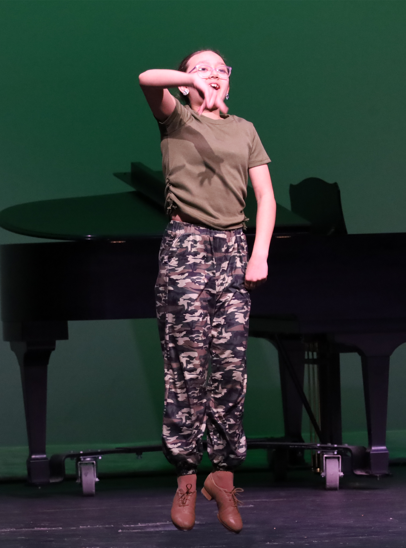 Parker Middle School students showcase their talents during rehearsals for the Showboat on Thursday, May 14, 2026.