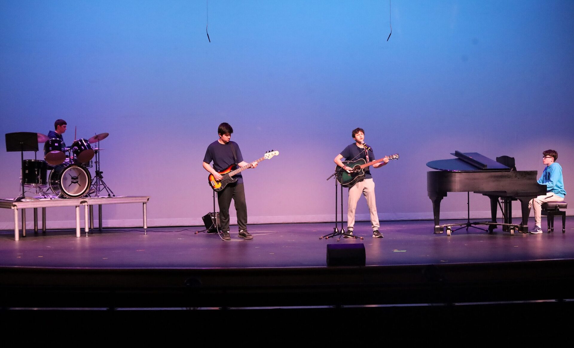 McCarthy Middle School students showcase their talents during rehearsals for the Showboat on Thursday, May 14, 2026.