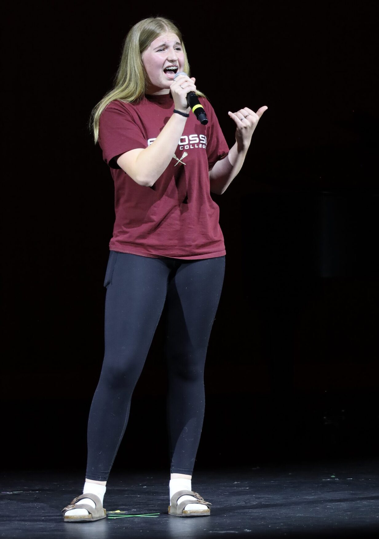 McCarthy Middle School students showcase their talents during rehearsals for the Showboat on Thursday, May 14, 2026.