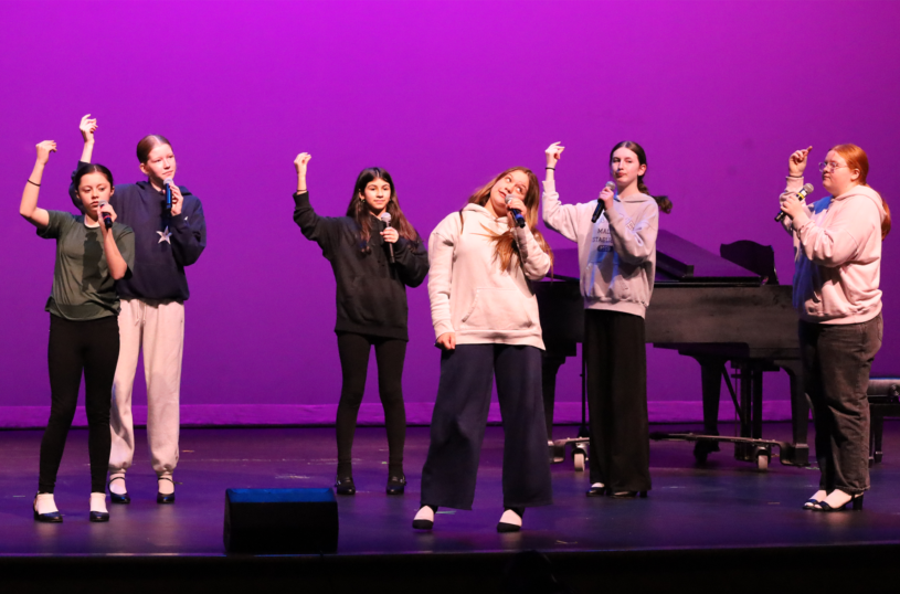 McCarthy Middle School students showcase their talents during rehearsals for the Showboat on Thursday, May 14, 2026.