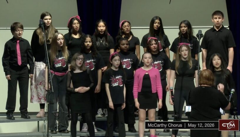 McCarthy Middle School Spring Chorus Concert - May 12, 2026