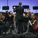 The McCarthy Middle School Orchestra held its spring concert on stage in the Carl J. Rondina Performing Arts Center at Chelmsford High School on Wednesday, May 20.