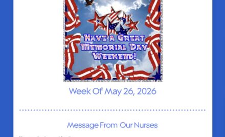 McCarthy Weekly Bulletin - May 26, 2026