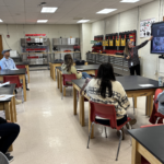 Parents and guardians of McCarthy Middle School 8th grade students attend a parent-curriculum night open house on Tuesday, Sept. 22, 2026.