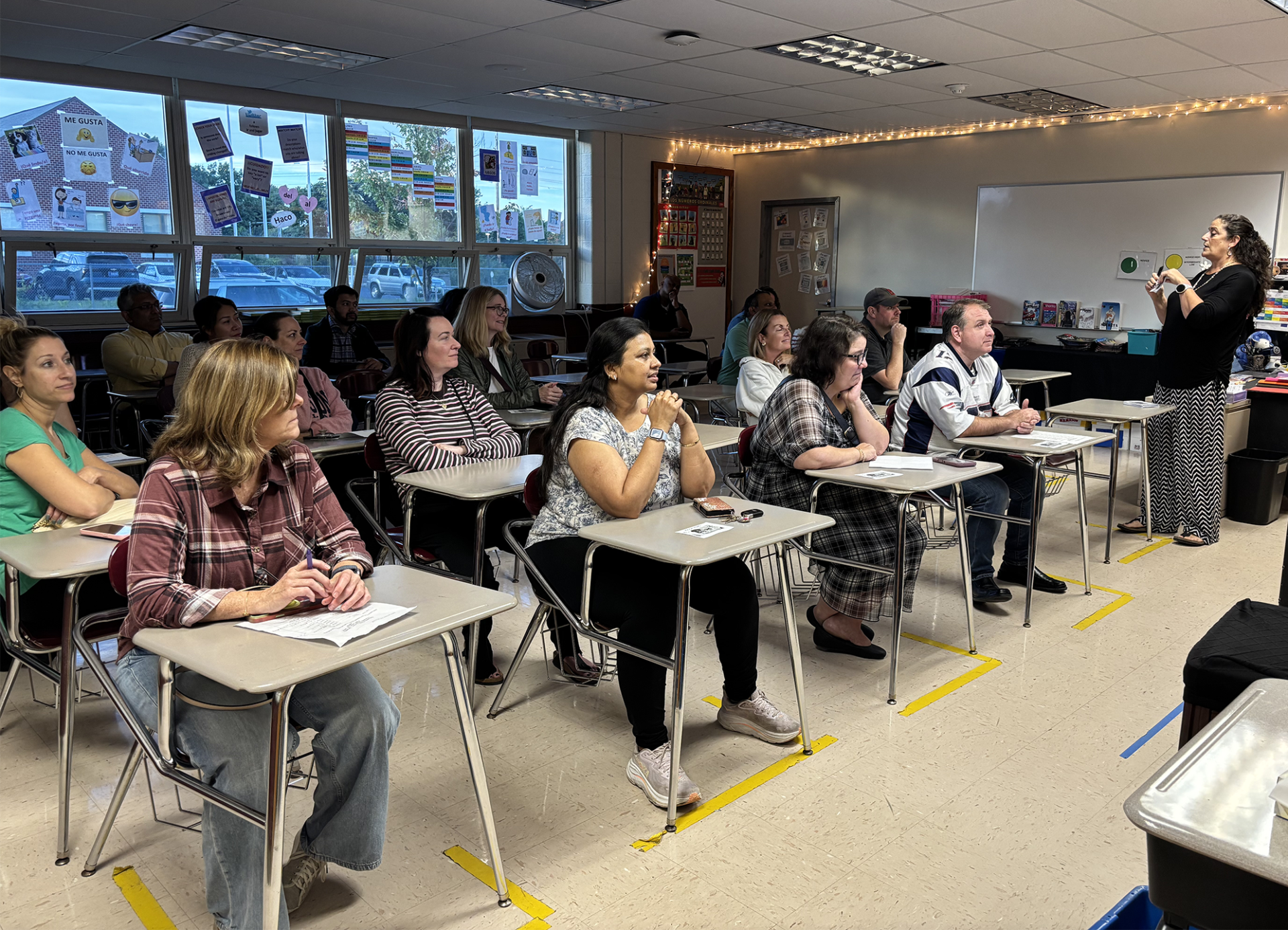 McCarthy 8th Grade Open House Parents and guardians of McCarthy Middle School 8th grade students attend a parent-curriculum night open house on Tuesday, Sept. 22, 2026.